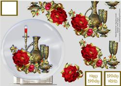 Still Life in a Globe