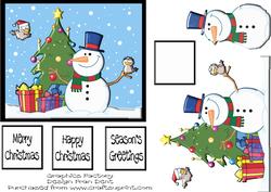Frosty and Friends Celebrate Christmas