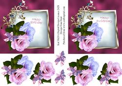 Blue and Pink Toppers