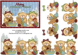 Merry Christmas Teddies