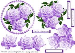 Lavender Anniversary Roses