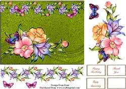 Blooms and Butterflies