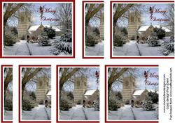 Christmas Church Side Stacker