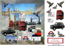 Scrapbook Dear Old London Town 8x8