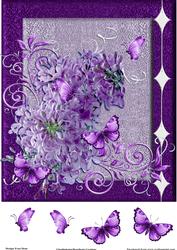 Butterflies Amongst the Lilacs
