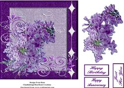 Lilacs and Swirls