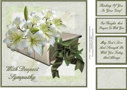 Lilies with Deepest Sympathy