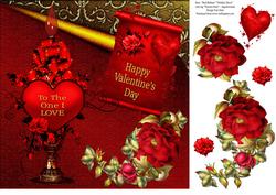 Hearts and Roses Valentine