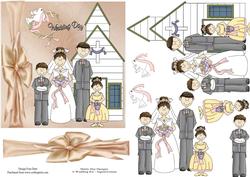Wedding Day Portrait Step by Step
