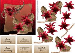 Red and Gold Step by Step