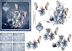 Florals and Lace for Mum Step by Step
