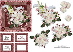 Pink and Cream Step by Step