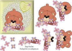 Sending You a Hug in a Card 2 Step by Step