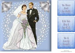 On Your Wedding Day 8x8 Topper