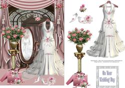 Roses for Her Big Day Quick Card