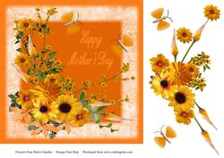 Oranges and Lemons Mother's Day Quick Card