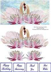 Swans and Waterlilies Dl