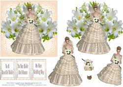 Lilies for the Bride Step by Step