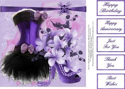 Something Feminine 8x8 Topper