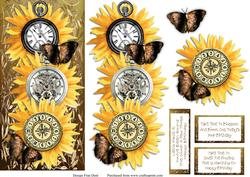 Sunflower Steampunk Dl