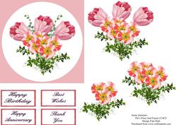 Spring Flowers Step by Step