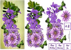Purple Floral Splender Dl
