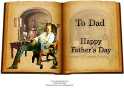 Chilled Out Father's Day Topper
