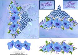 Mum Floral Envelope Card