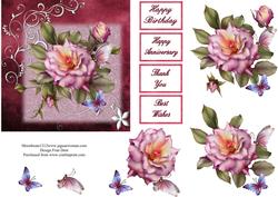 Swirls and Roses Step by Step