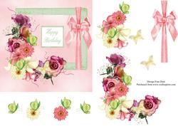 Floral Frame Step by Step