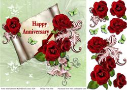Red Anniversary Roses