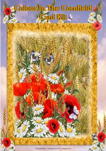 Colour in the Cornfield Card Kit