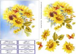 Sunflowers Step by Step
