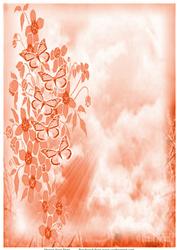 Burnt Orange Butterfly