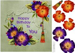 Happy Birthday with Roses