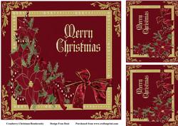 An Elegant Merry Christmas Plus Gift Tags