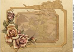 Gold on Gold Backing Sheet