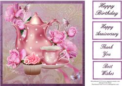 Roses and Tea Time Treats