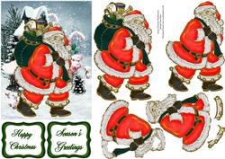 Jolly Santa Step by Step