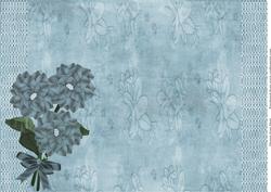 Slate Grey/blue Backing Sheet