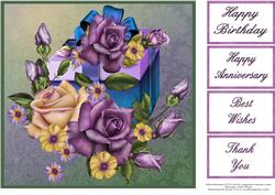 Gift Box and Roses