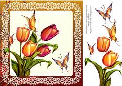 A Bunch of Tulips Quick Card