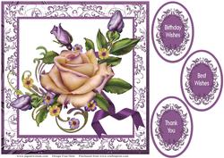 Heritage Roses Topper