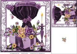 The Gift of Roses Topper and Gift Tag
