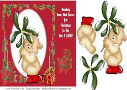 Sending Love and Kisses with Decoupage