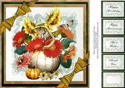 Shades of Autumn Topper