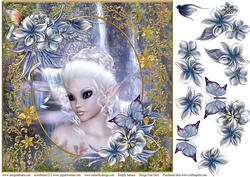 Beauty in a Filagree Frame
