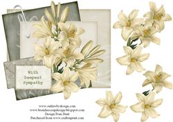 Sympathy Lilies