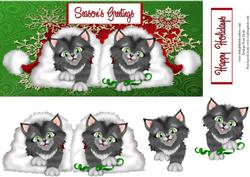 Cute Christmas Kittens