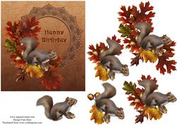 Happy Birthday Squirrel
